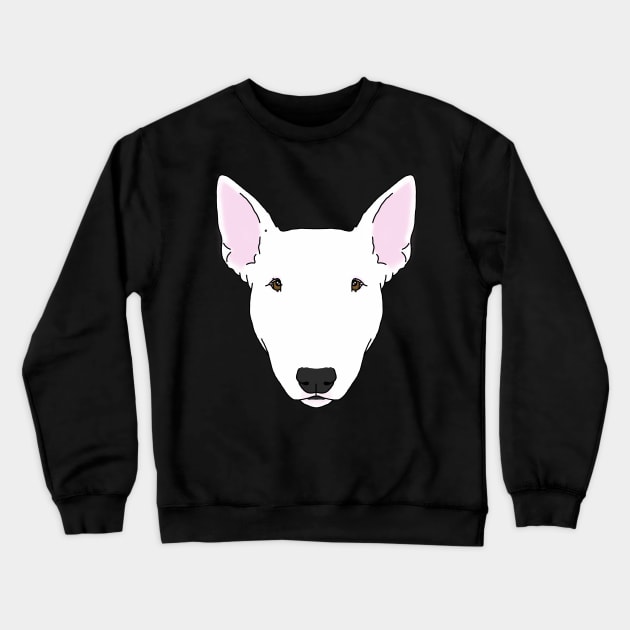 Bull Terrier Crewneck Sweatshirt by childofthecorn